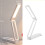 Foldable Rechargeable Desk Lamp 3-Color Touch Dimming 2000mAh White 9