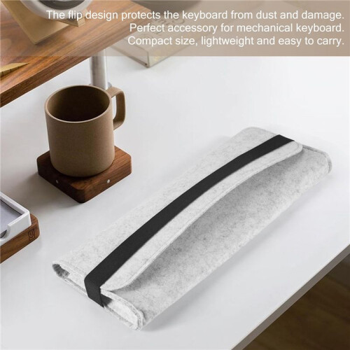 Mechanical Keyboard Bag, Simple, Comfortable, Portable, Dust-Proof and Wear-Resistant Practical Storage Bag(68 Key) 1