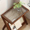Mini Bedside Table - Sleek Tempered Glass Top 4