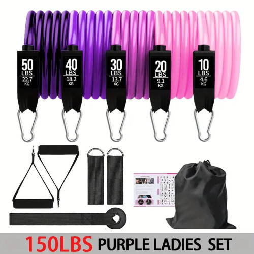 16pcs Resistance Bands Set 2