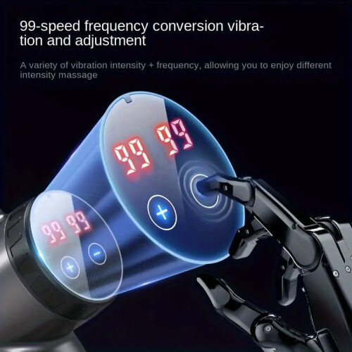 99-Level Deep Tissue Massage Gun - Grey 2
