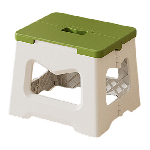 (Green, Medium) Foldable Hiking Stool - Non-Slip, Portable for Outdoor 1