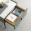 Black Metal Legs & Handles Bedside Table 7