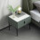 Black Metal Legs & Handles Bedside Table 8