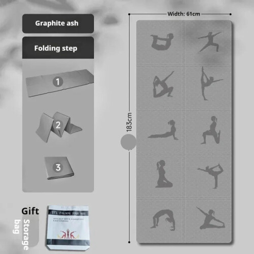 Foldable Non-Slip Yoga Workout Mat 2