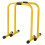 1 Pair Multifunctional Height Adjustable Parallel Bars - Yellow 3