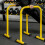 1 Pair Multifunctional Height Adjustable Parallel Bars - Yellow 4