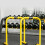 1 Pair Multifunctional Height Adjustable Parallel Bars - Yellow 5