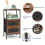 Compact Bedside Table - w/ 2 Drawers 4