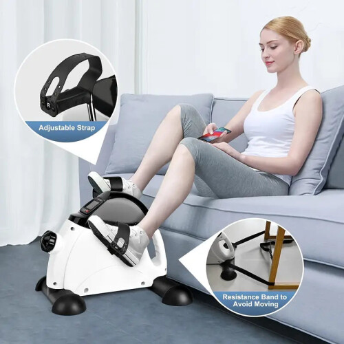 Undertable Mini Bicycle Pedal Exercise Machine for Home Fitness 2