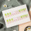 Nude False Nails with Green Pink Tip 7