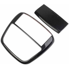 Carbon Fiber Roof Reading Light Lamp Cover Trim Kit for Charger 2011+/ 300 2015-2021