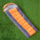 1pc Cold Weather & Warm Lightweight Compact Sleeping Bag - Orange 4
