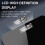 Durable Electronic Body Weight Scale - High Precision, Battery-Powered (Black) 8