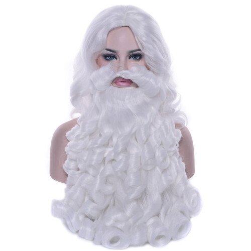 Santa Wig Beard for Christmas Costume (50 chars) 2