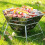 Foldable Stainless Steel Camping Charcoal Grill 7
