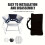 Foldable Stainless Steel Camping Charcoal Grill 9