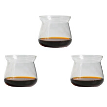 3X Glass Coffee Mugs High Temperature Borosilicate Glass Mug Coffee Cup 275ml Hand Brewed Coffee Mug
