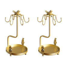 2X Coffee Cup Holder Tea Cup Storage Rack Tea Cup Rack Stand Freestanding Mug Cup Holders Cups Stand B