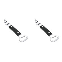 Abridor de Garrafas Perfurador, Abridor de Latas Manual de AçO InoxidáVel, 2 Pacote