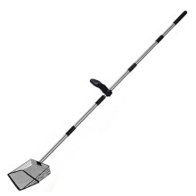 Chicken Poop Scooper with Ergonomic Grip, 5 in 1 Adjustable Chicken Coop Pooper Shovel Stainless Steel Sifting Shovel
