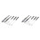 2X Drawing Decorating Spoon Set,Candy Dipping Tools Chocolate Dipping Fork Spoons Set Chef Art Spoons 1
