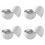 4X Egg Pod - Microwave Egg Boiler Cooker Egg Steamer Perfectly Cooks Eggs and Detaches the Shell 1