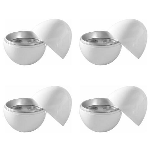 4X Egg Pod - Microwave Egg Boiler Cooker Egg Steamer Perfectly Cooks Eggs and Detaches the Shell