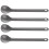 4Pcs Titanium Spoon 21.5Cm X 3.9Cm Camping Spoon Outdoor Tableware Long-Handled Titanium Spoon 1
