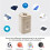 Khaki Portable Wireless Electric Air Pump 4