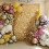 Light Gold Shimmer Wall Backdrop – 18 pcs Decorative Panels Glitter 2