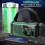 10000mAh Solar-Powered Emergency Radio with Flashlight 3
