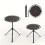 Adjustable Height Telescopic Outdoor Tripod Folding Table 5
