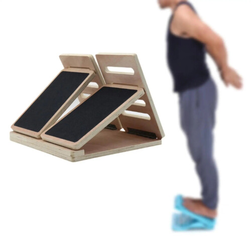 Wooden Slant Board - 4 Angle Yoga Accessory 2
