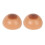 Silicone Boob Prosthesis, Round Shape, Concave Bottom, D Cup Brown 14