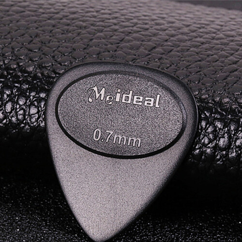 10 Pcs 0.7mm Black Felt Ukulele Picks 2