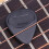 10 Pcs 0.7mm Black Felt Ukulele Picks 4