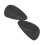 10 Pcs 0.7mm Black Felt Ukulele Picks 9
