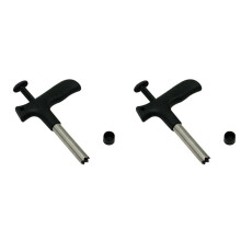 2X Outil D'Ouverture de Noix de en Acier Inoxydable, Outil de CréAtion de Trous de Paille SûR et Facile à Ouvrir, Grand