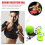 Adjustable Suction Cup Boxing Reflex Ball Speed Training Green 6