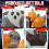 Halloween Inflatable Frankenstein Car with Pumpkin & Ghost 5