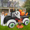 Halloween Inflatable Frankenstein Car with Pumpkin & Ghost 7