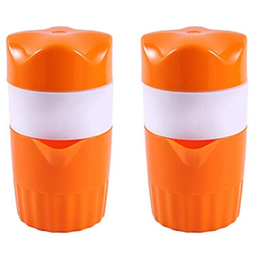 2X Portable Juicer Orange Lemon  Squeezer Fruit Juice Maker for Household