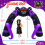 Halloween Spider Arch Inflatable with LED Lights 5