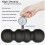 Foam Roller Peanut Yoga Roller 4