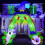 Halloween Inflatable Giant Witch Arch with LED Lights 8