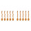 10 Pcs Japanese Style Beech Spoons,Branch Shape Long Handle Scoop,Coffee Stirring Spoon,Tableware 1