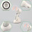 Portable Body Massage Vacuum Suction Cup(White) 7
