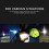 Solar Rechargeable Camping Light Outdoor LED Lamp 7