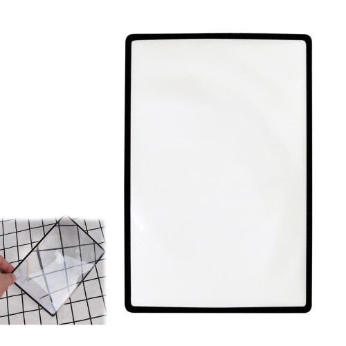 Reading Magnifier Sheet - Fresnel Lens for Small Prints 2